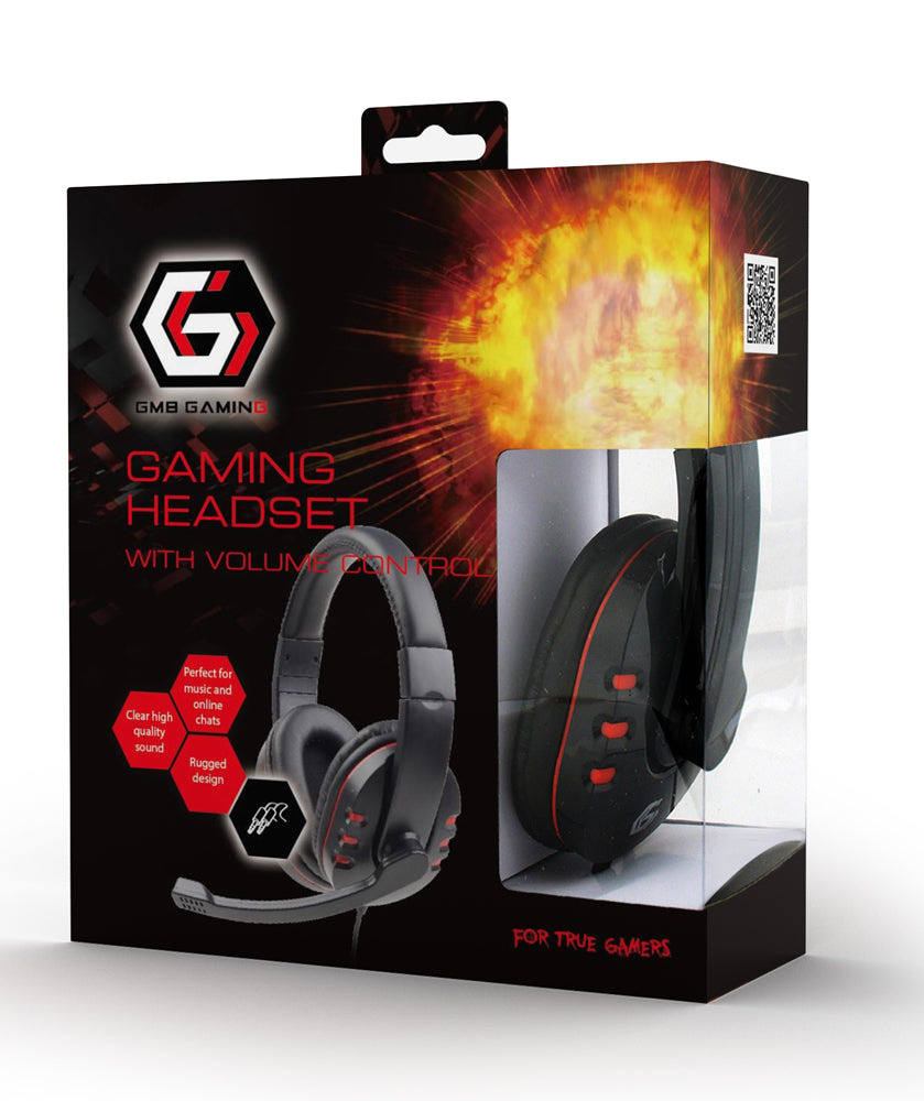 Gembird | Headband | Gaming headset with volume control