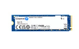 Kingston SSD | NV3 | 1000 GB | SSD form factor M.2 2280 | Solid-state drive interface PCIe NVMe Gen 4.0 (x4) | Read speed 6000 MB/s | Write speed 4000 MB/s