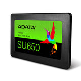 ADATA | Ultimate SU650 | 512 GB | SSD form factor 2.5" | Solid-state drive interface SATA 6Gb/s | Read speed 520 MB/s | Write speed 450 MB/s