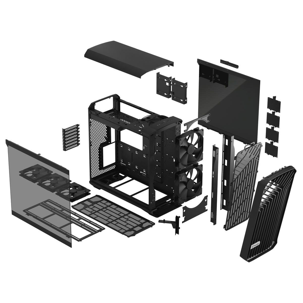 Fractal Design | Torrent Black TG Light Tint | ATX | Black
