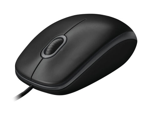 Logitech B100 Laidinė pelė, USB Type-A, Optical, 800 DPI, Juoda