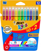 Bic Flomasteriai Kids Couleur 12 spalvų rinkinys 9202937