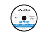 LANBERG HDMI M/M cable 80m optical AOC
