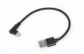 Gembird | Angled USB Type-C charging and data cable | CC-USB2-AMCML-0.2M