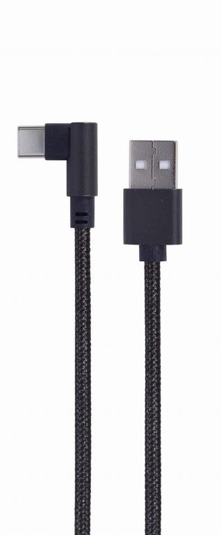 Gembird | Angled USB Type-C charging and data cable | CC-USB2-AMCML-0.2M