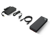 Lenovo ThinkPad Universal Thunderbolt 4 Dock 135W (40B00135EU) Jungčių stotelė, Laidinė, Juoda