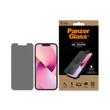 PanzerGlass | Apple | iPhone 13 Mini | Tempered glass | Black | Crystal clear; Resistant to scratches and bacteria; Shock absorbing; Easy to install | Privacy Screen Protector