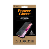 PanzerGlass | Apple | iPhone 13 Mini | Tempered glass | Black | Crystal clear; Resistant to scratches and bacteria; Shock absorbing; Easy to install | Privacy Screen Protector