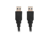 LANBERG cable USB-A M/M 3.0 0.5m black