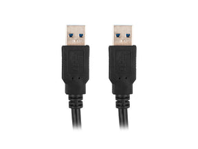 LANBERG cable USB-A M/M 3.0 1.8m black