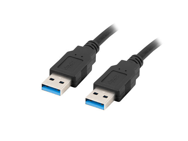 LANBERG cable USB-A M/M 3.0 0.5m black