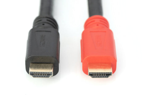 Digitus | High Speed HDMI Cable with Signal Amplifier | DB-330118-100-S | HDMI Male (type A) | HDMI Male (type A) | HDMI to HDMI | 10 m
