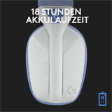 Logitech G435 LIGHTSPEED Belaidės žaidimų ausinės, Bluetooth, Off White and Lilac