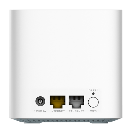D-Link | EAGLE PRO AI AX1500 Mesh System | M15-3 (3-pack) | 802.11ax | 1200+300  Mbit/s | 10/100/1000 Mbit/s | Ethernet LAN (RJ-45) ports 1 | Mesh Support Yes | MU-MiMO Yes | No mobile broadband | Antenna type 2 x 2.4G WLAN Internal Antenna, 2 x 5G WLAN I