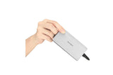 Kensington UH1400P Mobilusis šakotuvas/jungčių stotelė, 8-in-1 USB-C, Pilka