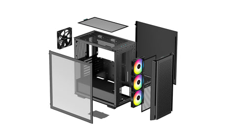 Deepcool | MID TOWER CASE | CG560 | Side window | Mid-Tower | ATX PS2 | Black