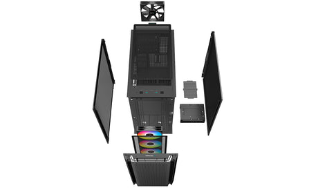 Deepcool | MID TOWER CASE | CG560 | Side window | Mid-Tower | ATX PS2 | Black
