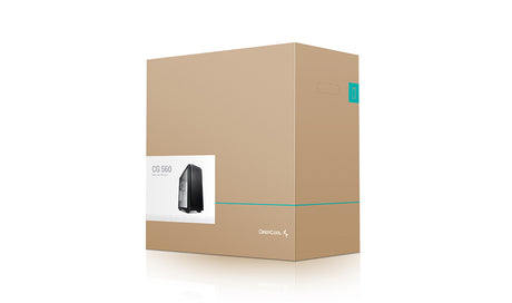 Deepcool | MID TOWER CASE | CG560 | Side window | Mid-Tower | ATX PS2 | Black