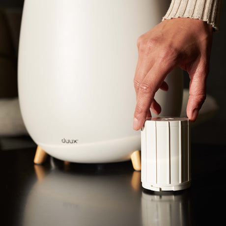 Duux | Humidifier Gen2 | Tag | Ultrasonic | 12 W | Water tank capacity 2.5 L | Suitable for rooms up to 30 m² | Ultrasonic | Humidification capacity 250 ml/hr | White