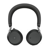 Jabra Evolve2 75 MS Teams Belaidės ausinės, Bluetooth, USB-C, Juoda