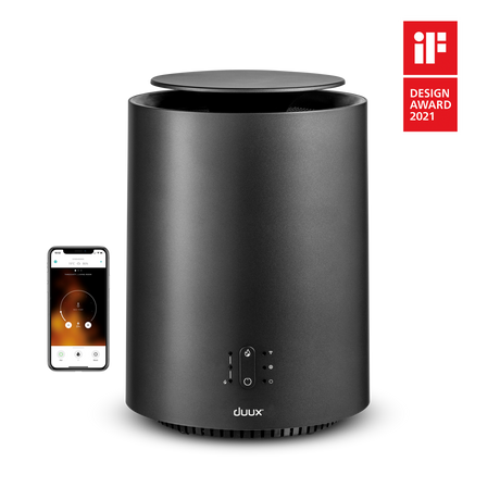 Duux | Threesixty Smart Fan + Heater Gen2 | 1800 W | Suitable for rooms up to 30 m² | Grey | N/A