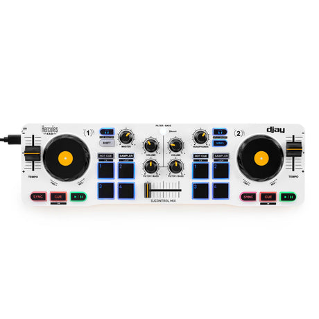 Hercules | DJControl Mix | Speakers | USB connectivity | Bluetooth