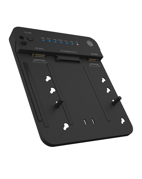 Raidsonic Icy Box IB-2915MSCL-C31 Docking & CloneStation for M.2 NVMe & M.2 SATA SSD & 2.5”/3.5” SATA SSD/HDD