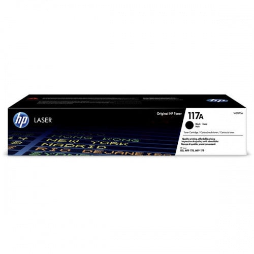 HP 117A (W2070A) Lazerinė kasetė, Juoda