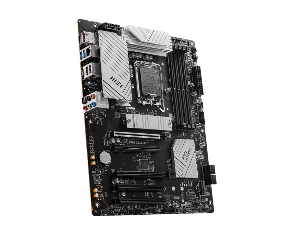 MSI | PRO B760-P II | Processor family Intel | Processor socket LGA1700 | DDR5 | Number of SATA connectors 4
