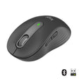 Logitech Signature M650 Belaidė pelė RF Wireless+Bluetooth Optical 4000 DPI, Graphite