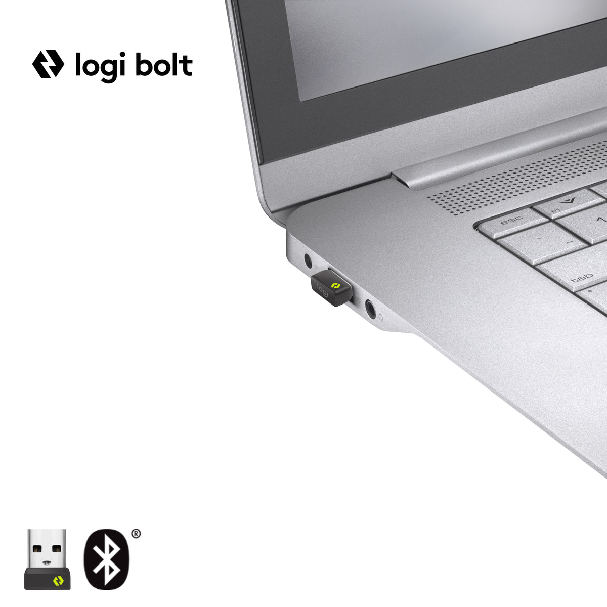 Pelė belaidė Logitech M650, Baltos spalvos