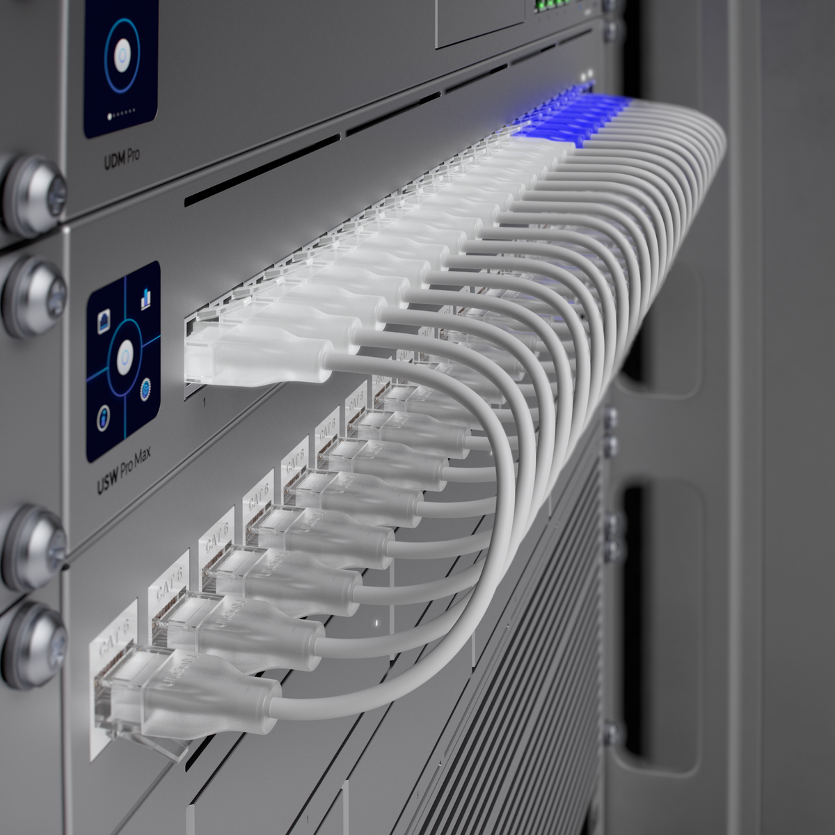 Ubiquiti | Etherlighting Switch with 2.5 GbE | USW-Pro-Max-24 | Managed L3 | Rackmountable | Gigabit Ethernet (copper) ports quantity 24