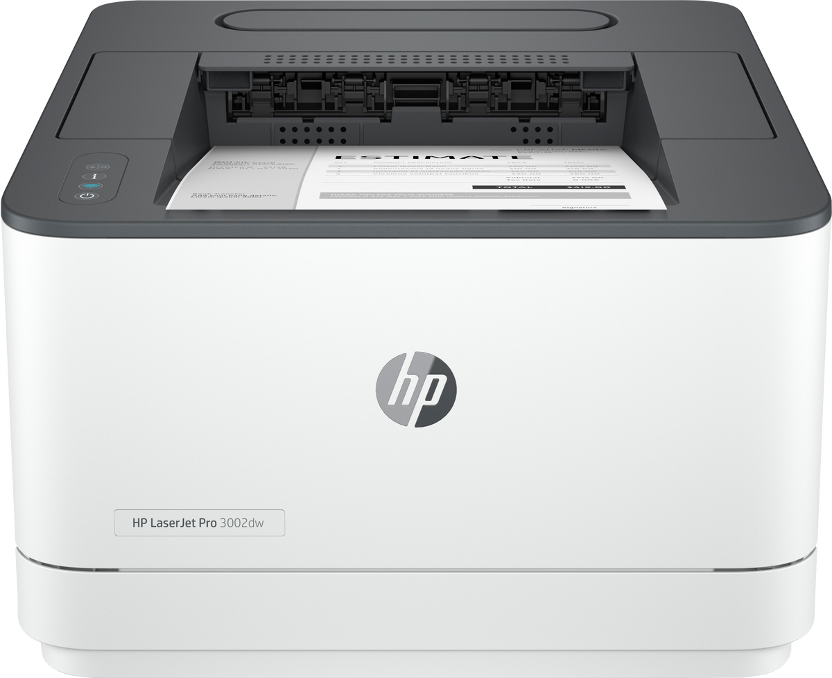 HP LaserJet Pro 3002dw Printer -  A4 Mono Laser, Print, Auto-Duplex, LAN, WiFi, 33ppm, 350-2500 pages per month