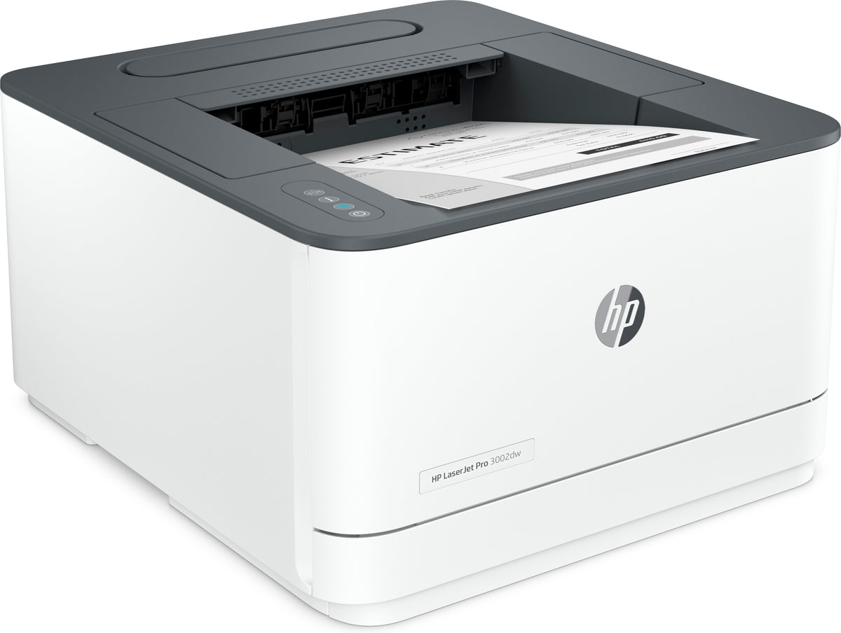 HP LaserJet Pro 3002dw Printer -  A4 Mono Laser, Print, Auto-Duplex, LAN, WiFi, 33ppm, 350-2500 pages per month
