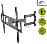 Goobay | Wall mount | TV Wall Mount Basic FULLMOTION (L) | Tilt, Swivel | Black