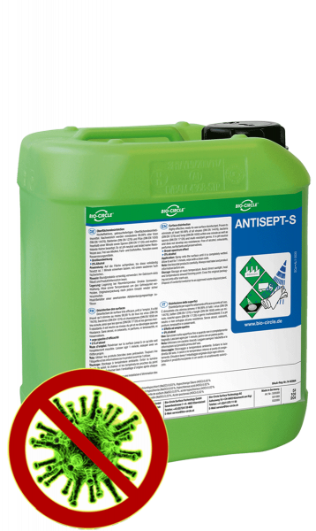 Bio Circle Surface Disinfectant ANTISEPT S 5 Liters