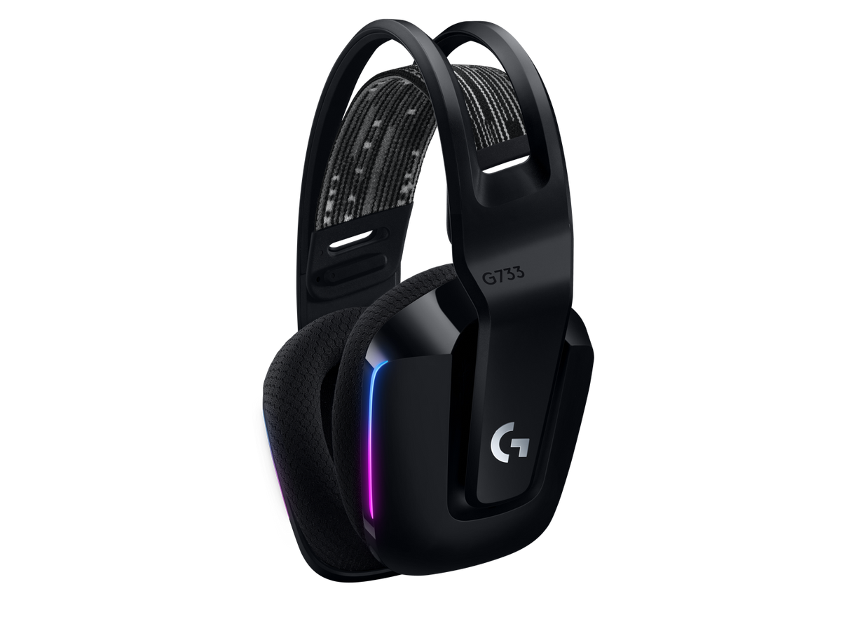 Logitech | Gaming Headset | G G733 | Wireless | Over-Ear | Black | Noise canceling | Wireless
