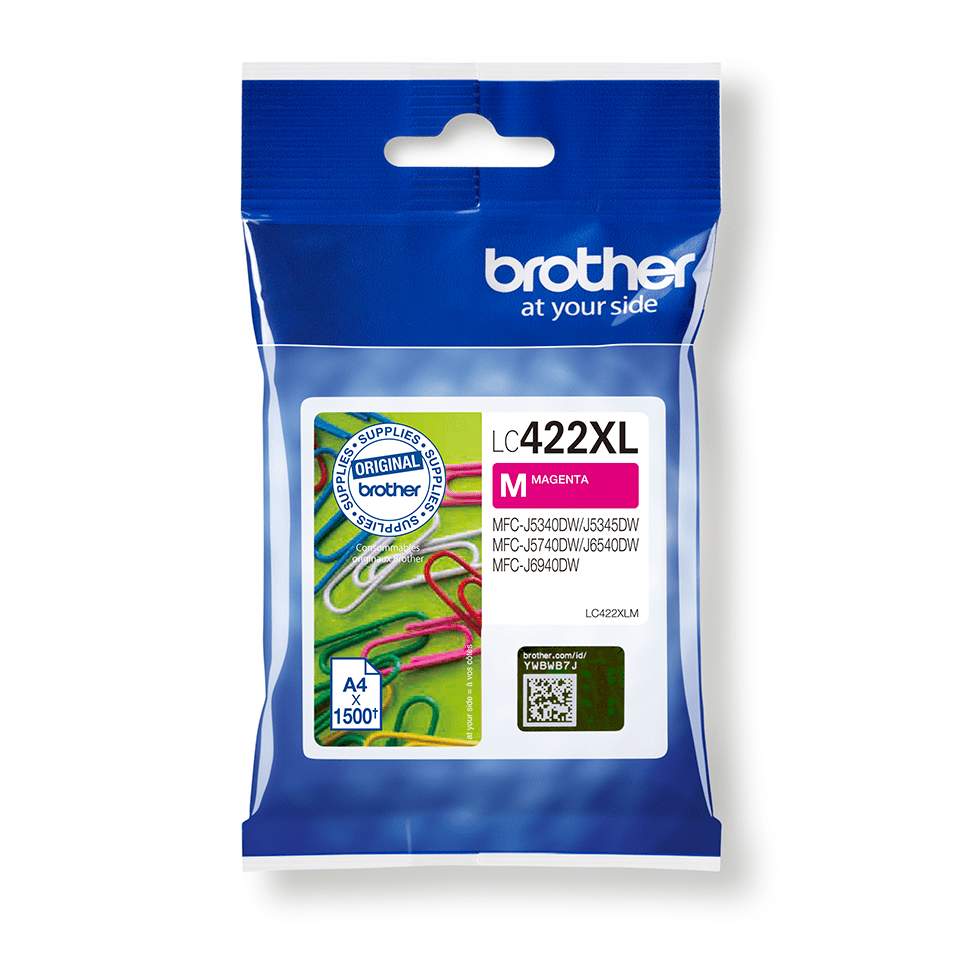 Brother LC422XLM | Ink Cartridge | Magenta