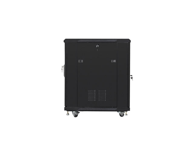 Lanberg | Rack cabinet 19" free-standing 15U/600x800 (flat pack) | FF01-6815-12B | Black