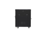 Lanberg | Rack cabinet 19" free-standing 15U/600x800 (flat pack) | FF01-6815-12B | Black