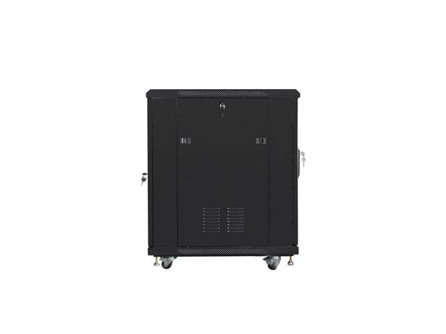Lanberg | Rack cabinet 19" free-standing 15U/600x800 (flat pack) | FF01-6815-12B | Black