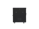 Lanberg | Rack cabinet 19" free-standing 15U/600x800 (flat pack) | FF01-6815-12B | Black