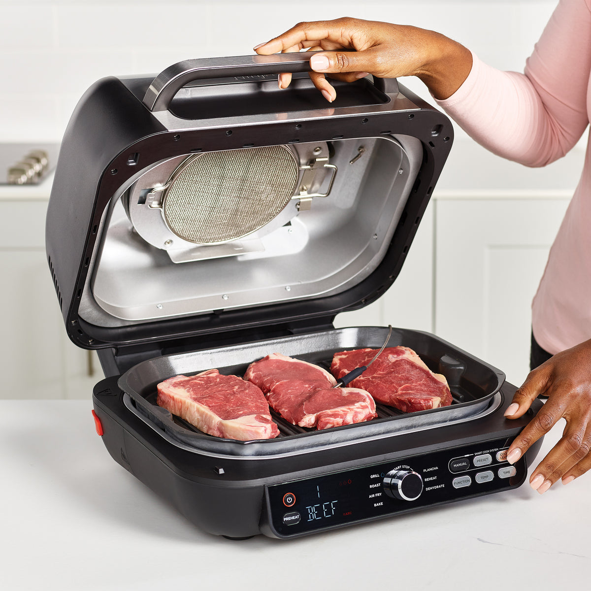 Ninja AG651EU Electric Contact Grill, Black | NINJA
