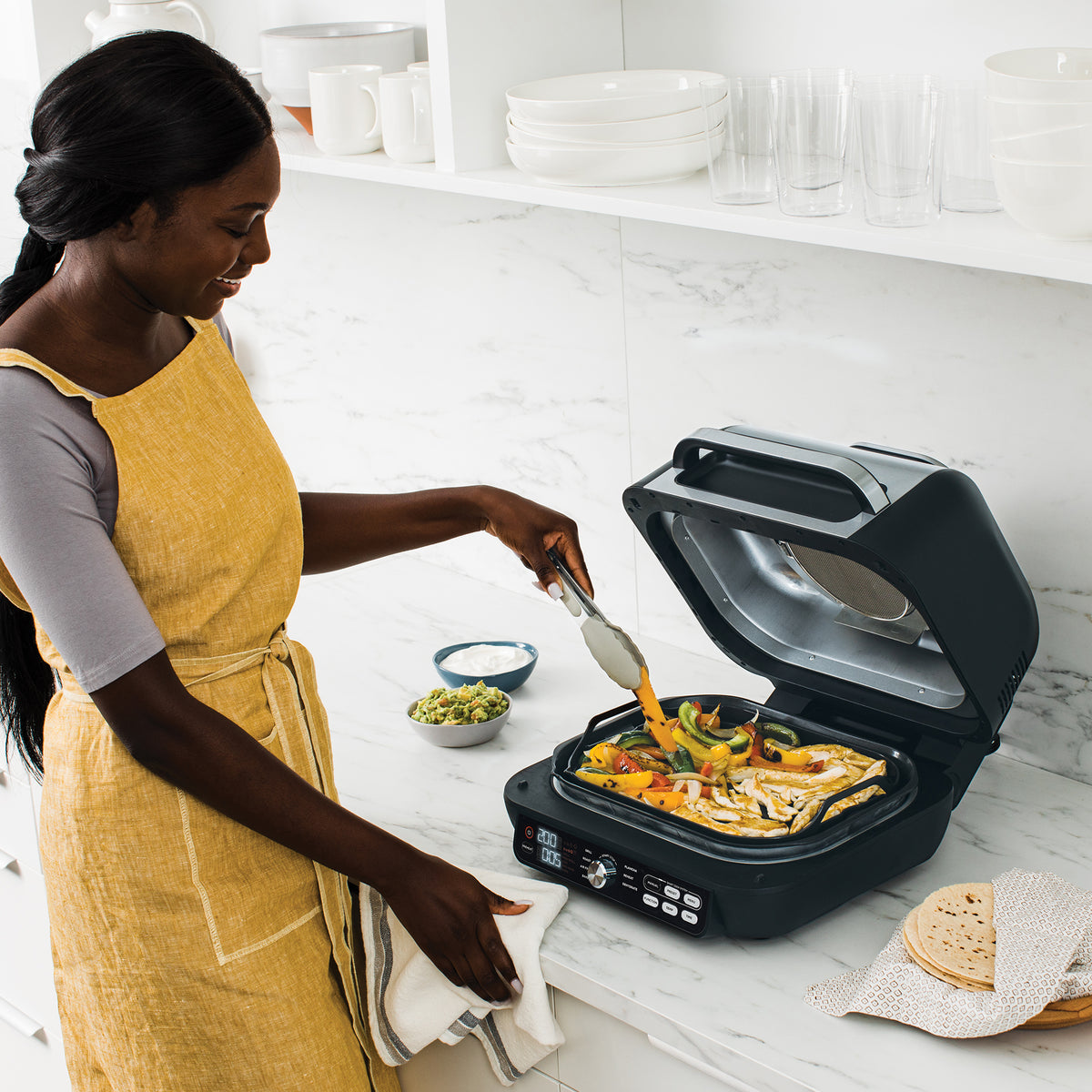 Ninja AG651EU Electric Contact Grill, Black | NINJA