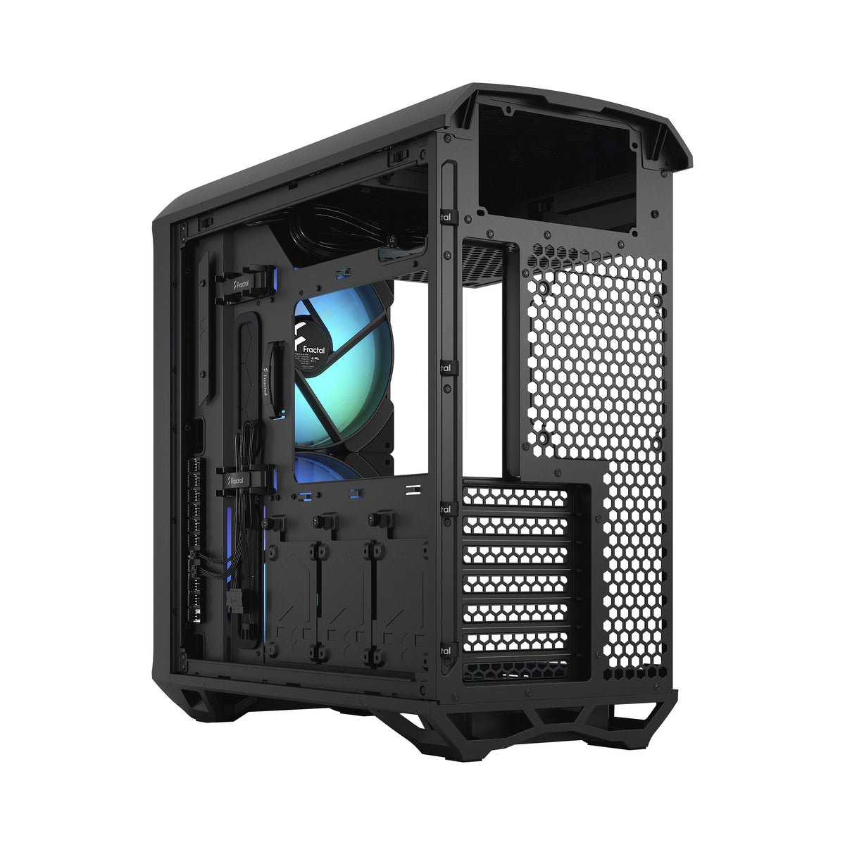 Fractal Design | Torrent Compact RGB TG Light Tint | Side window | ATX | Black