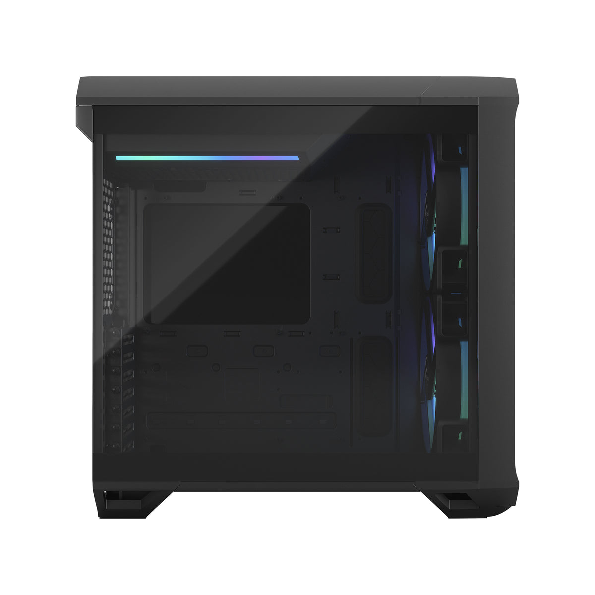 Fractal Design | Torrent Compact RGB TG Light Tint | Side window | ATX | Black