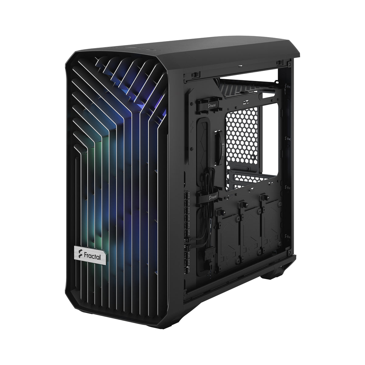 Fractal Design | Torrent Compact RGB TG Light Tint | Side window | ATX | Black