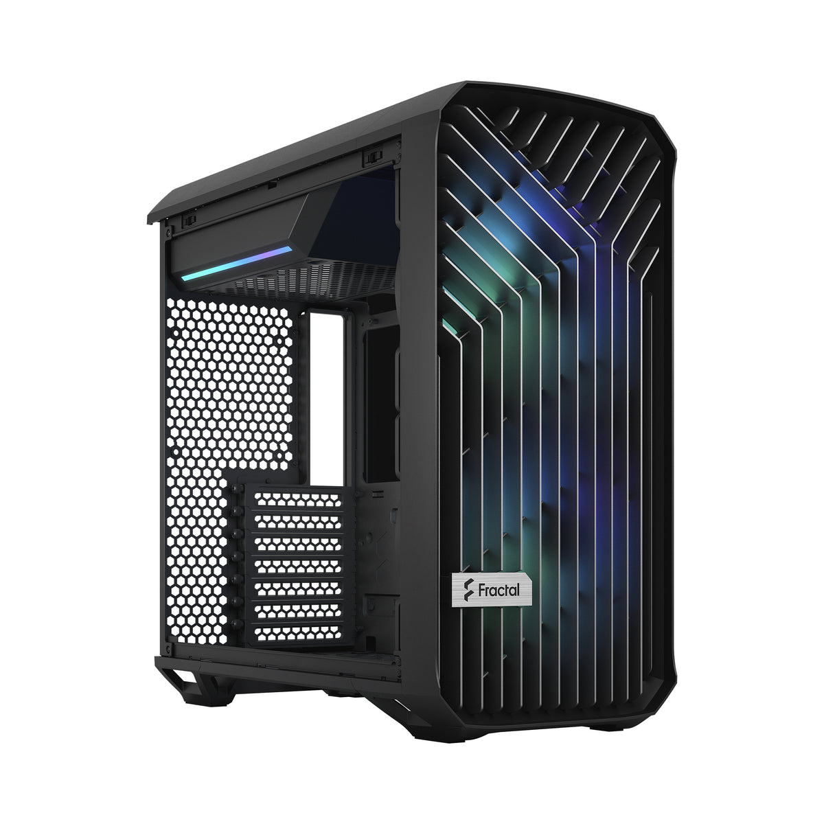 Fractal Design | Torrent Compact RGB TG Light Tint | Side window | ATX | Black