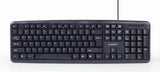 Gembird | 4-in-1 Multimedia office set | KBS-UO4-01 | Keyboard, Mouse, Pad and Headset Set | Wired | Mouse included | US | Black