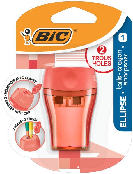 Bic Drožtukas dvigubas Ellipse Maxi, su konteineriu 1 vnt.